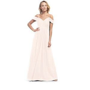 Azazie Aja Rose Petal Dress